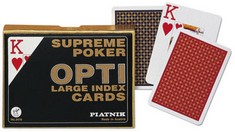 Opti Poker Karten Set - Large Index